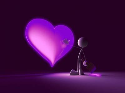 3d animated love ppt background