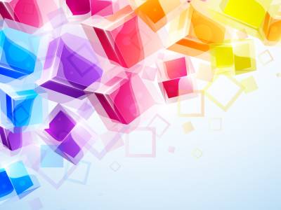 3d Business Colorful ppt background
