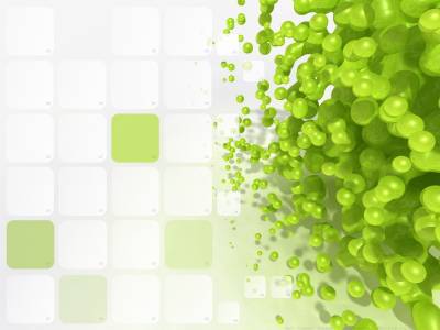 3D Pattern Green ppt background
