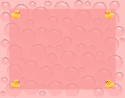 Duck Frame, Baby ppt background