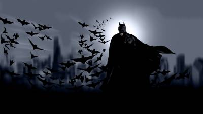 Bats and Batman ppt background