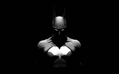 Cool black batman ppt background
