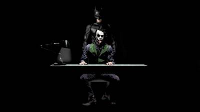 Joker and Batman ppt background
