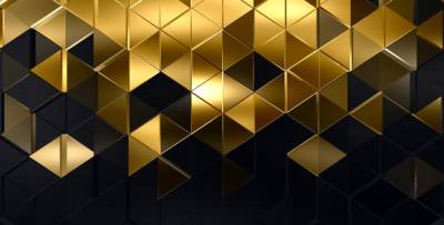 Black and gold ppt background