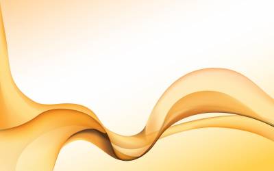 Abstract gold wave ppt background