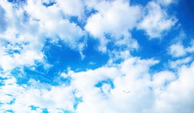 Wonderful sky clouds ppt background