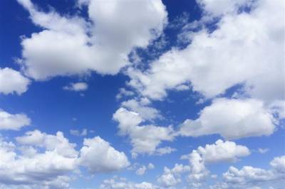 Pattern clouds powerpoint ppt background