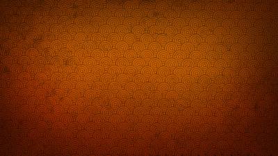 Elegant orange pattern ppt background
