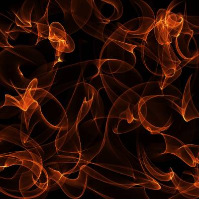 Abstract patterns flame ppt background
