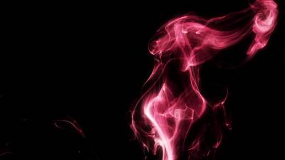 Pink flame smoke ppt background