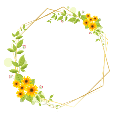 Daisy crown flower ppt background
