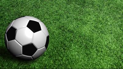 Soccer ball top ppt background