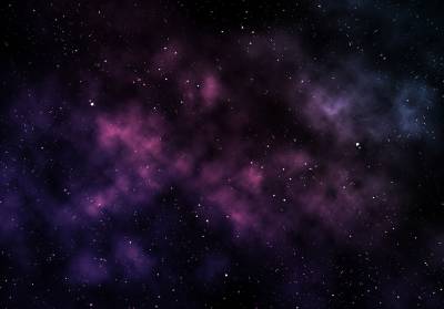 Purple stars, Galaxy ppt background