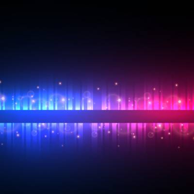 Colorful music background ppt background