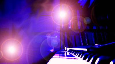 Piano music images ppt background