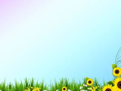 Natural beautiful spring ppt background