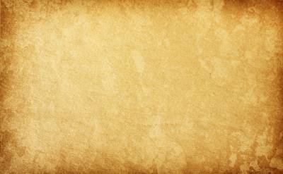 Yellowed parchment paper ppt background