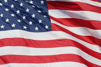 Great american flag ppt background