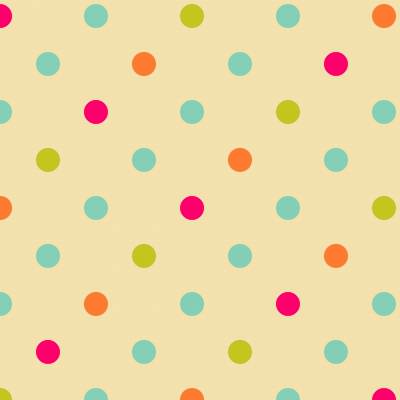 Colorful polka dots ppt background