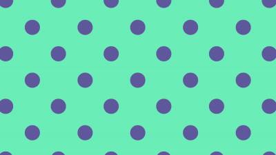 Green polka dots ppt background