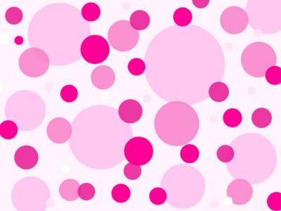Pink tints polka ppt background