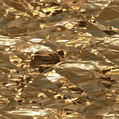 Gold crystal shiny ppt background