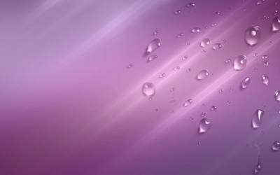 Simple water droplets ppt background