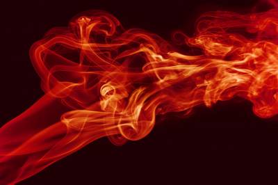 Abstract Fire smoke ppt background