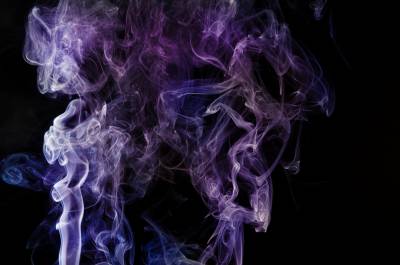 Real purple smoke ppt background