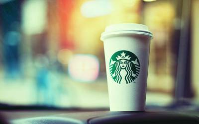 Excellent starbucks wallpapers ppt background