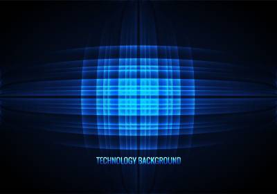 Blue abstract animation ppt background