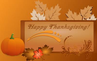 Nothing happy thanksgiving ppt background