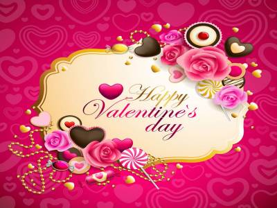 Cute valentines day ppt background