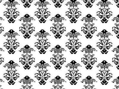 Beautiful victorian black ppt background