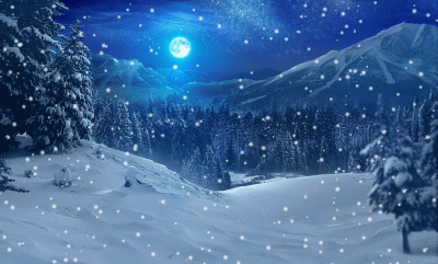 Winter interesting facts ppt background