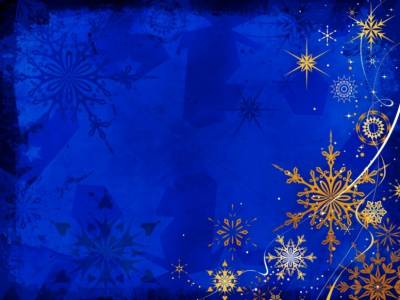 Winter snowflake background ppt background