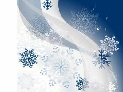 Winter template ppt background