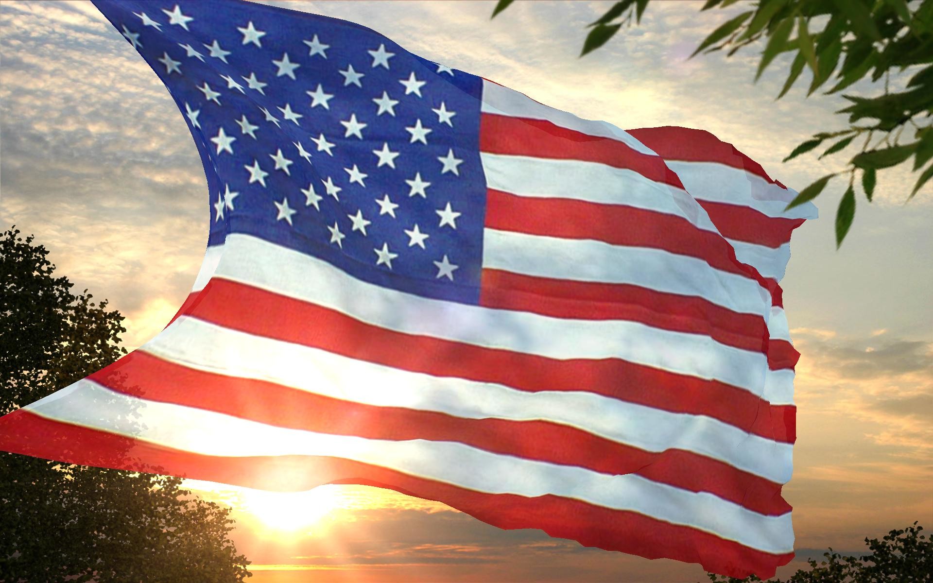 american flag, united states flag background