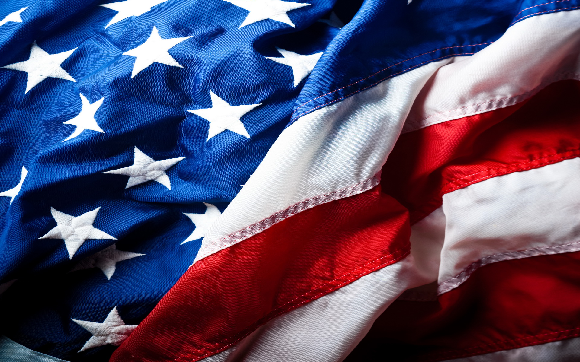 high quality american flag ppt background 