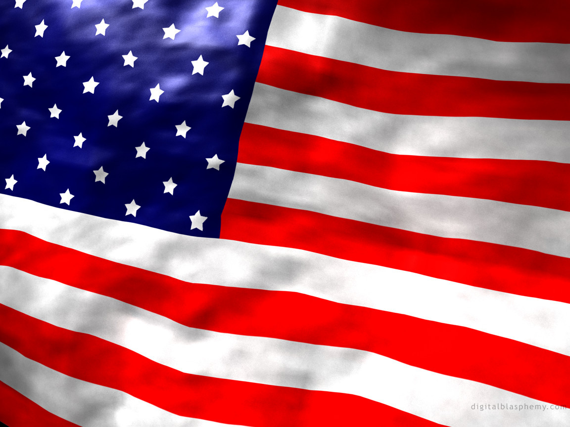 American Flag Background, Download Images Of The Usa Flag - SlideBackground