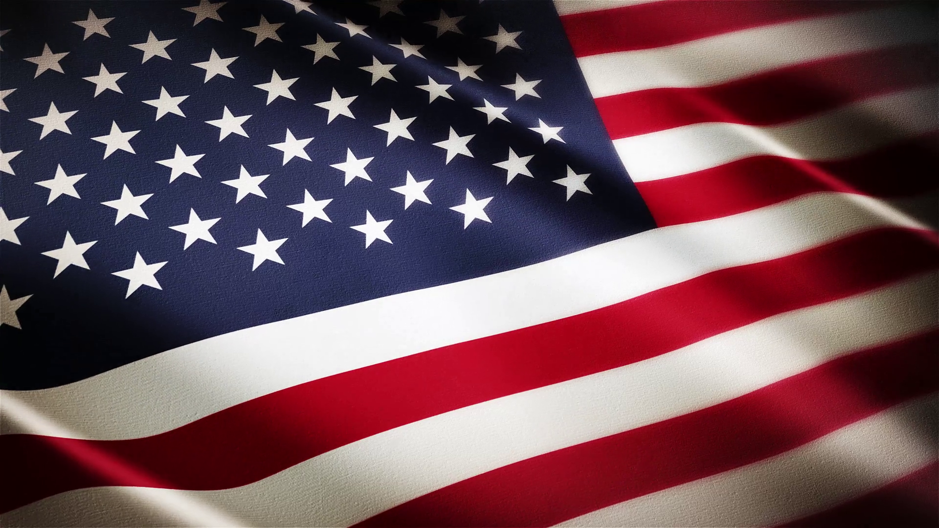 national flag, realistic american flag powerpoint background