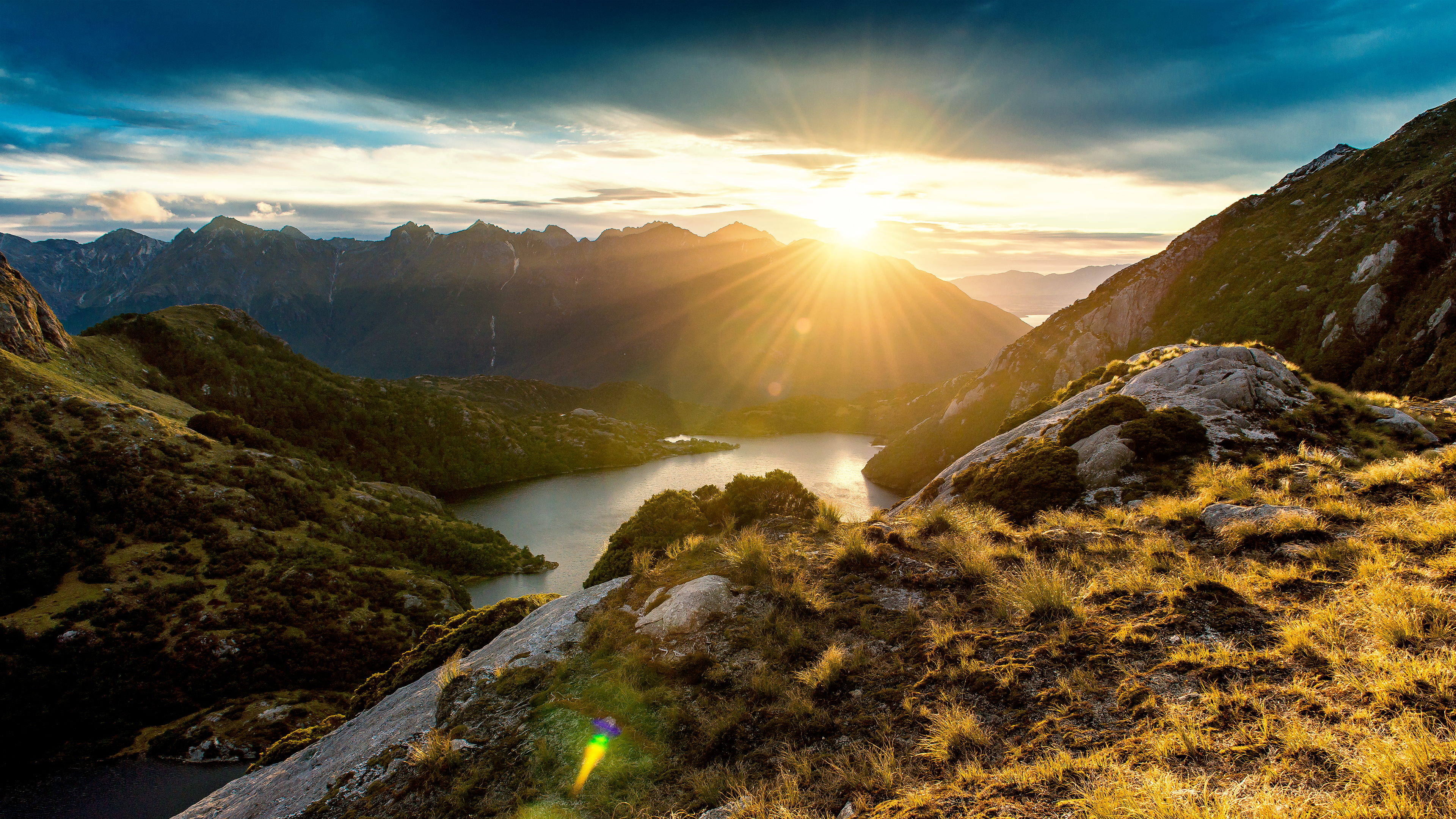 mountain, sun, nature, best powerpoint background