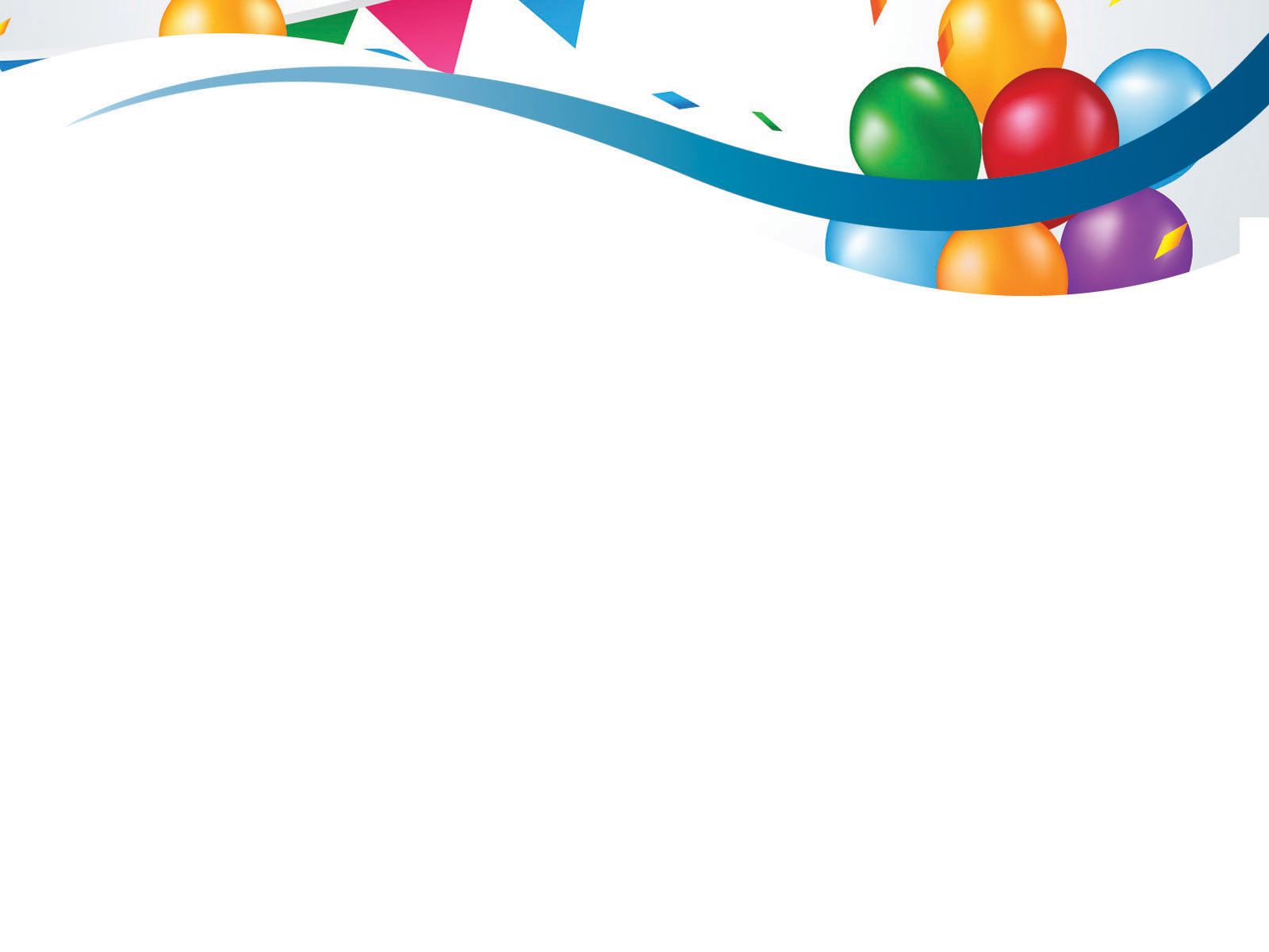 Birthday Balloons Backgrounds