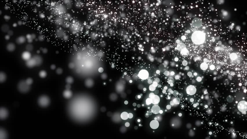 black and silver lights white black bokeh footage