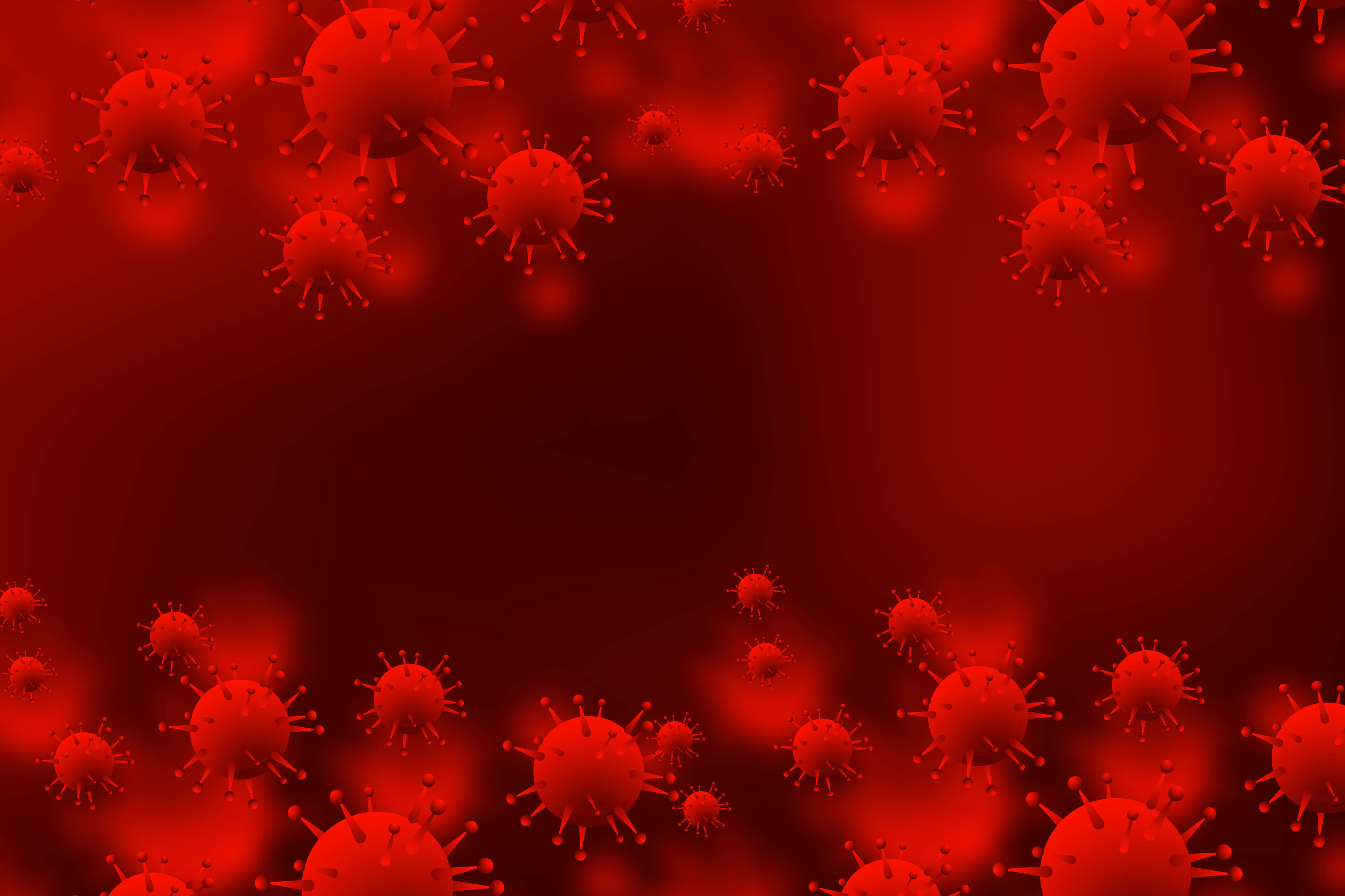 covid microbe cells blood background download
