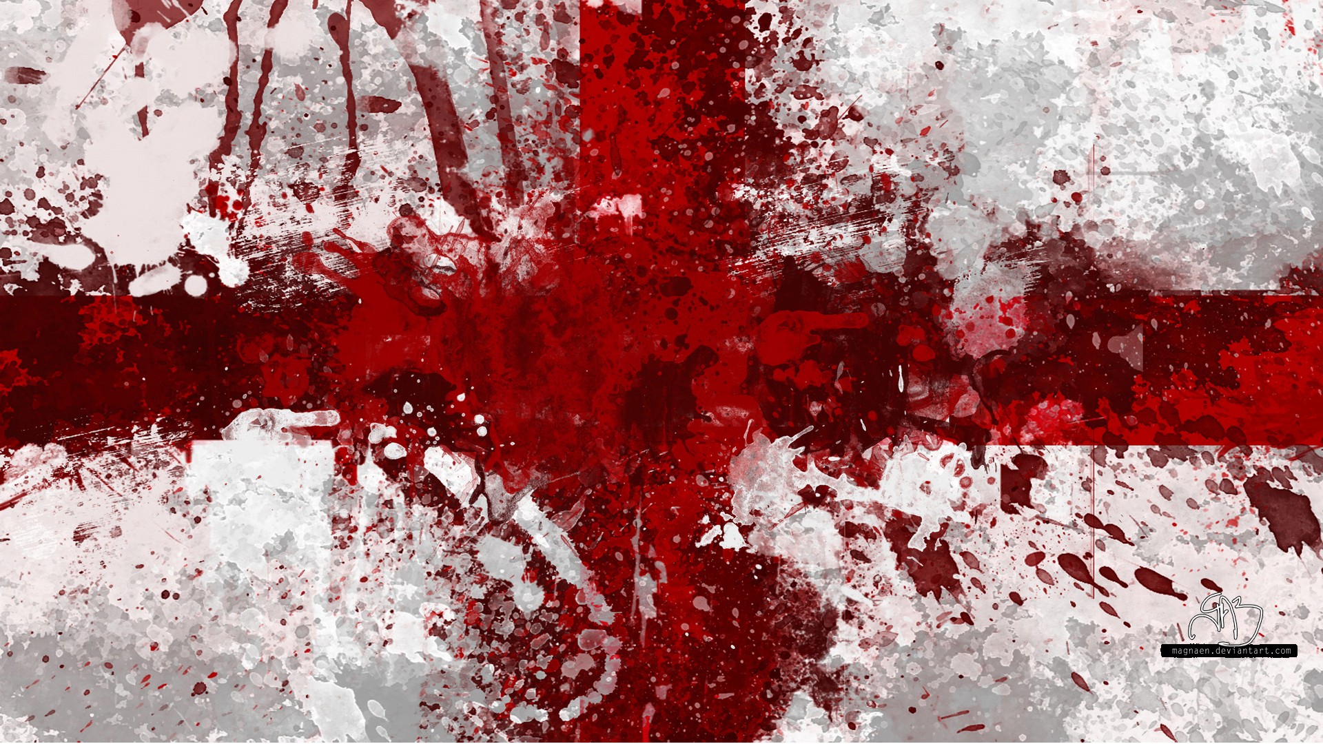 Bloody desktop wallpapers background picture, Cross sign with blood, flowing, droplet