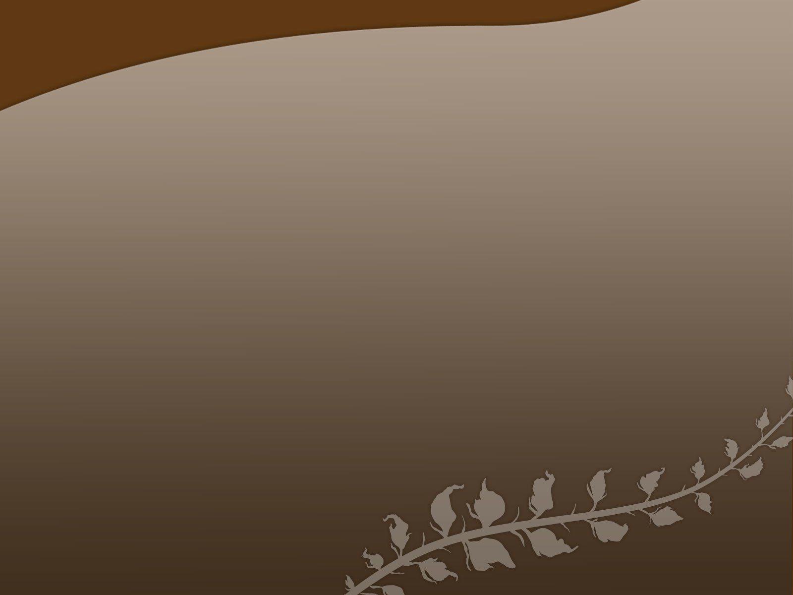 brown background leaf powerpoint wallpaper