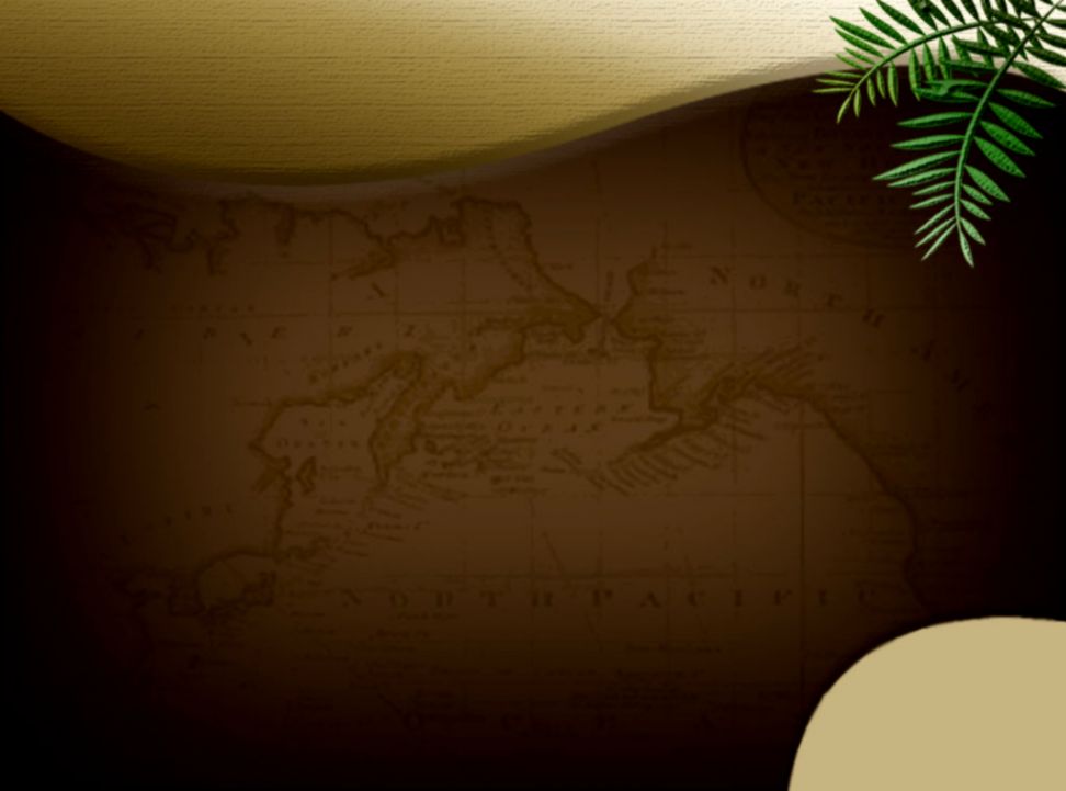 map brown with leaf summer powerpoint background