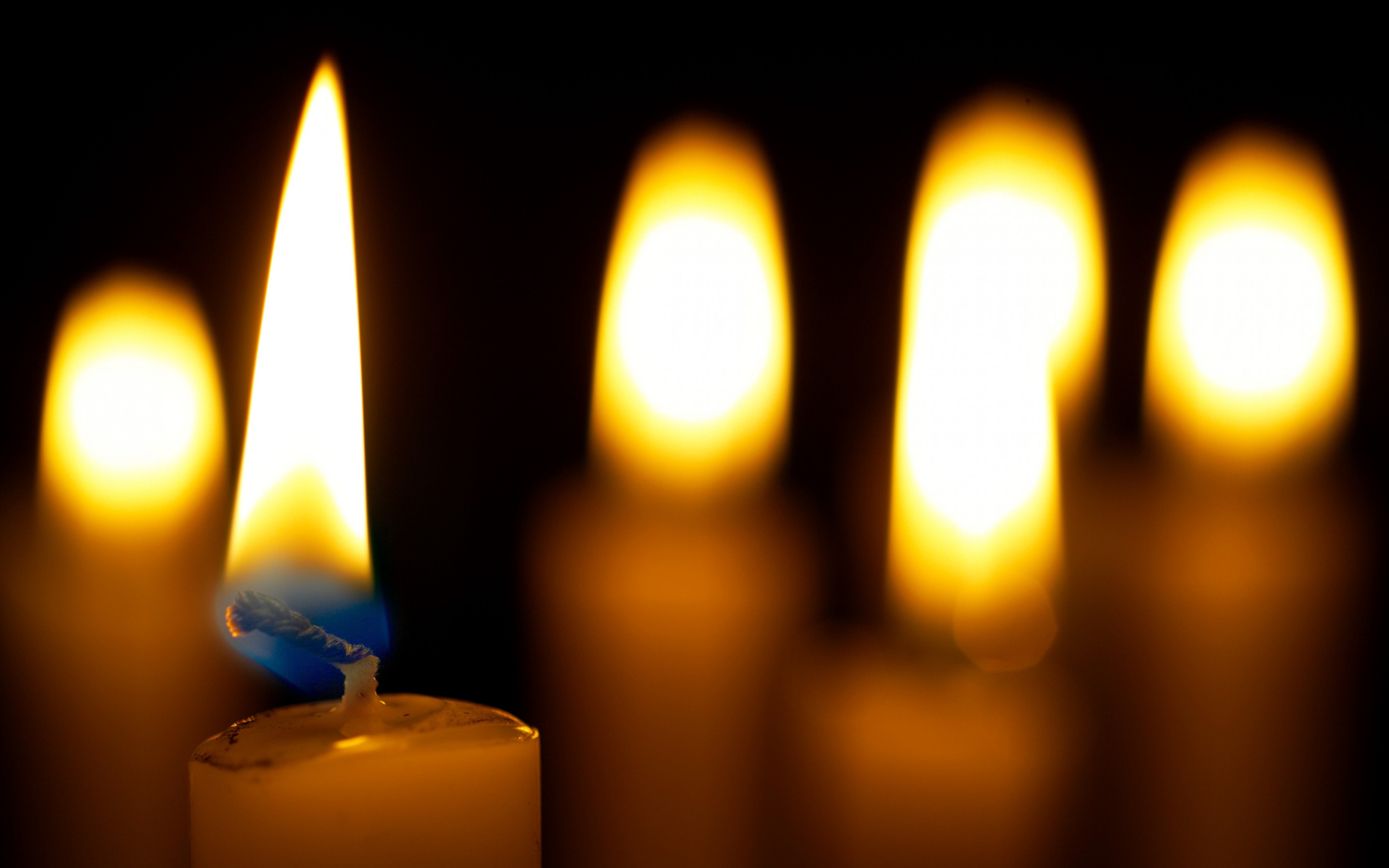 quality Candle close up ppt background