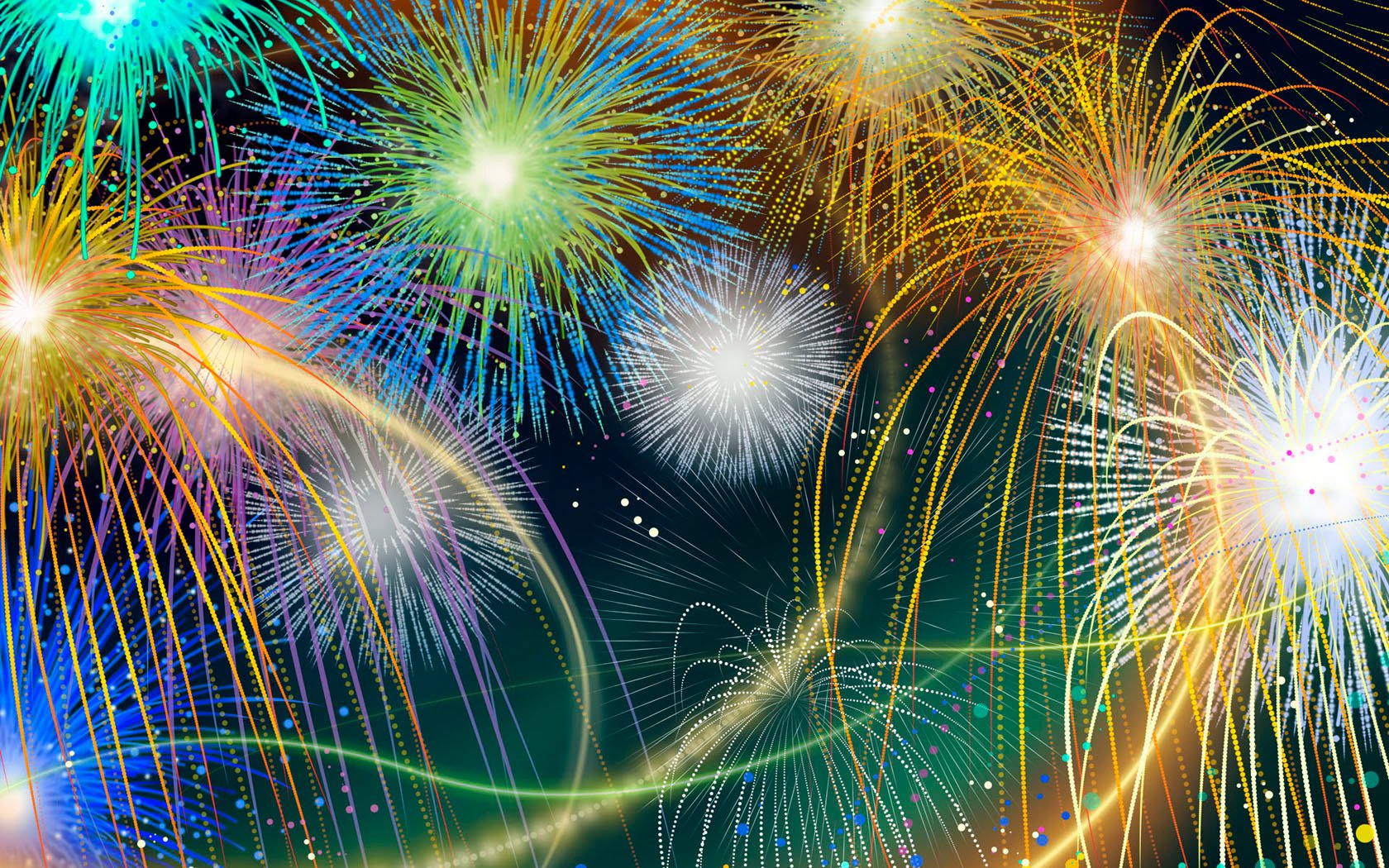 coloful fireworks, Celebratory photos background